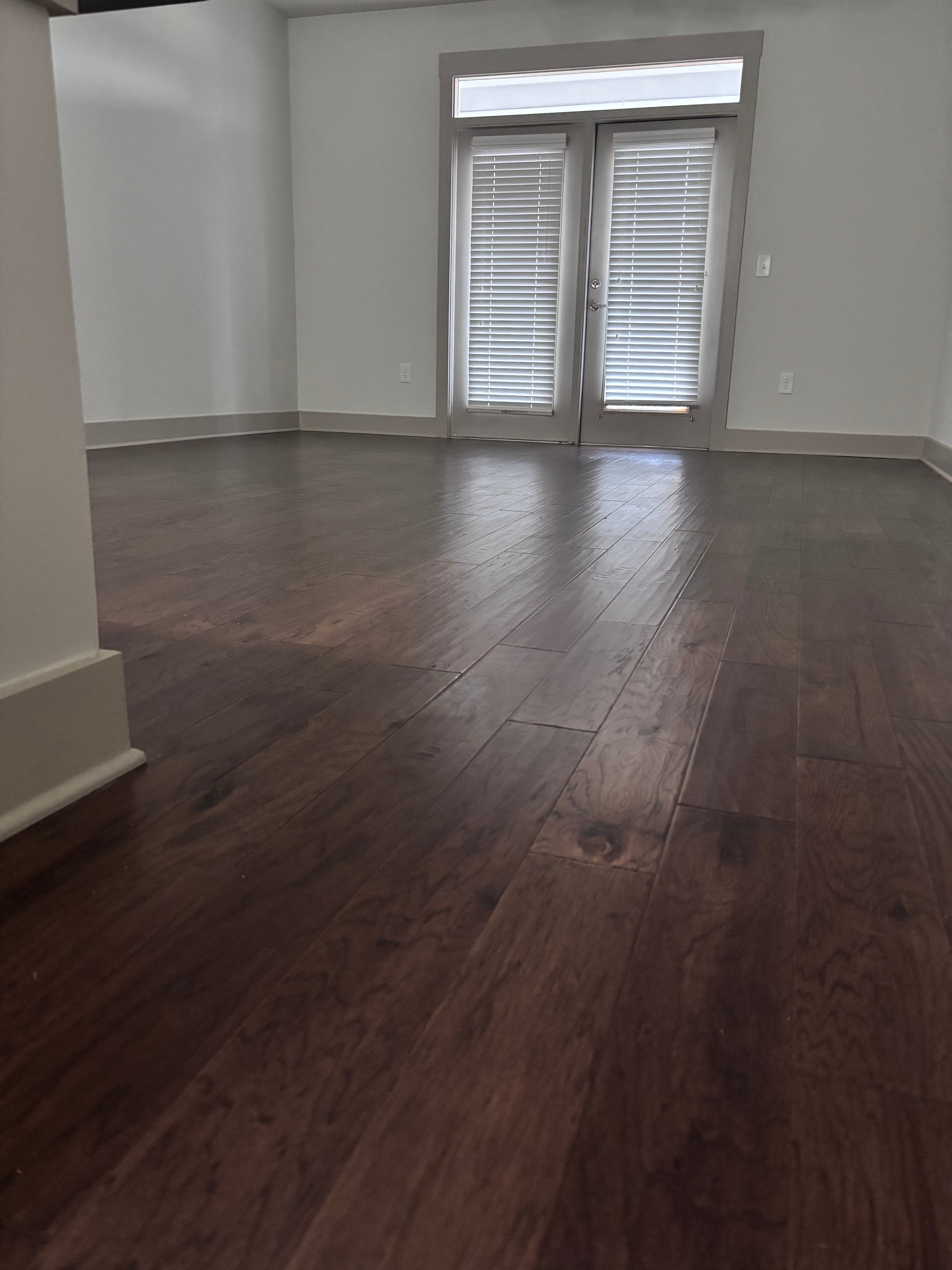 Main Area Floors, Kitchen, Bathroom