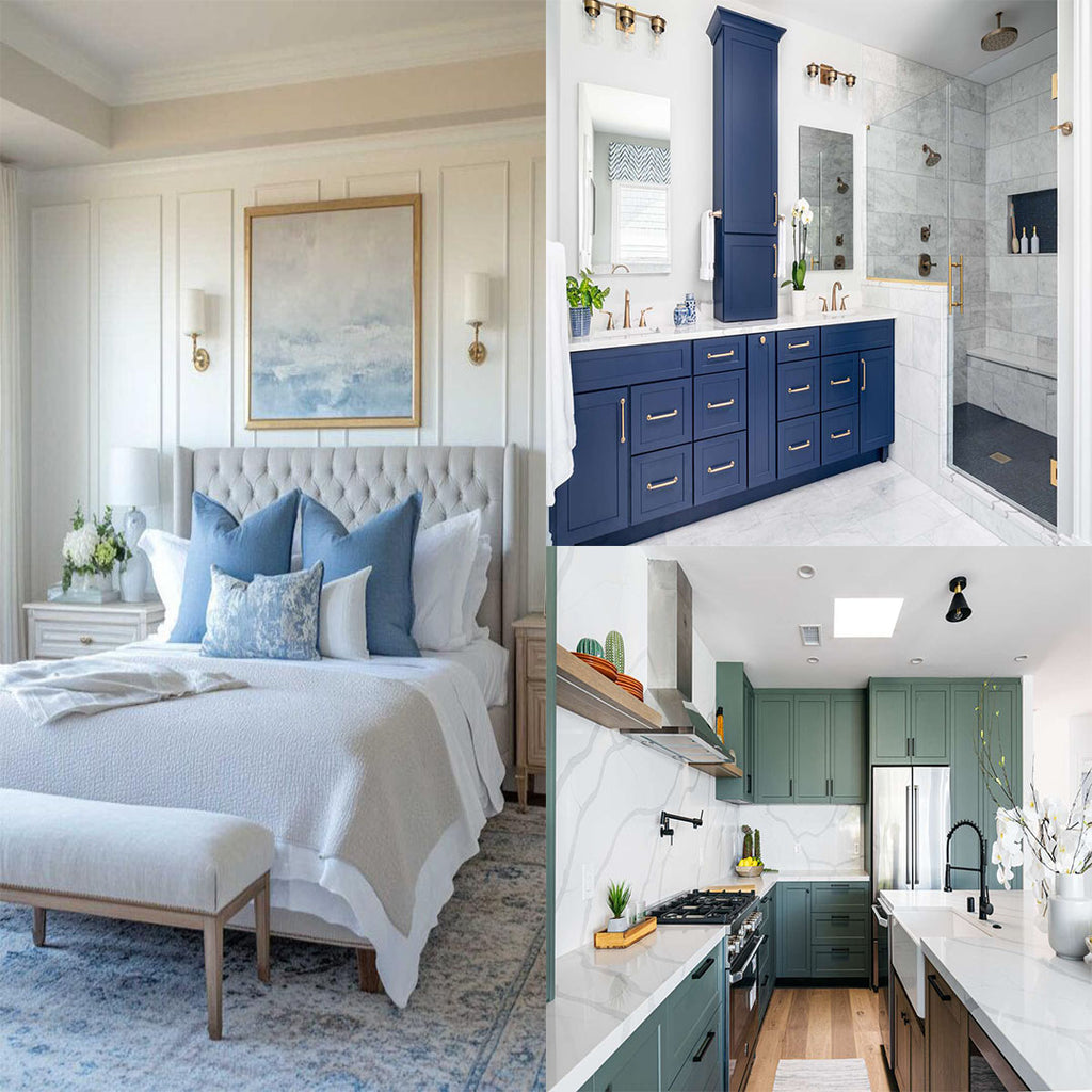Bed, Bath, Kitchen
